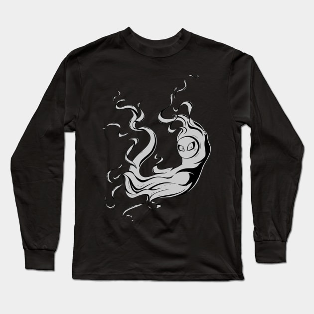 Wispy Little Spirit Long Sleeve T-Shirt by octopod